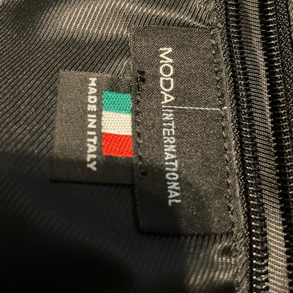 Moda International The Red Leather Women's Bag - Picture 5 of 8